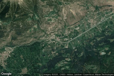 Vue aérienne de Castelbello-Ciardes - Kastelbell-Tschars