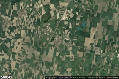 Vue aérienne de Casei Gerola
