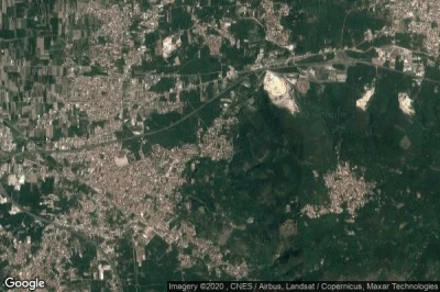 Vue aérienne de Casamarciano