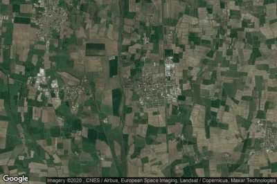 Vue aérienne de Casalmoro