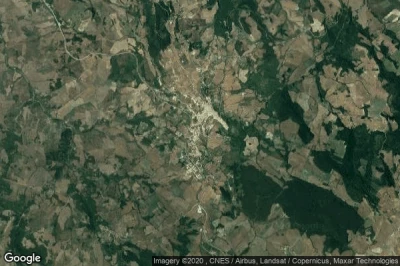 Vue aérienne de Casacalenda