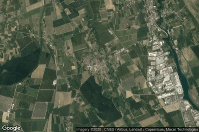 Vue aérienne de Carlino
