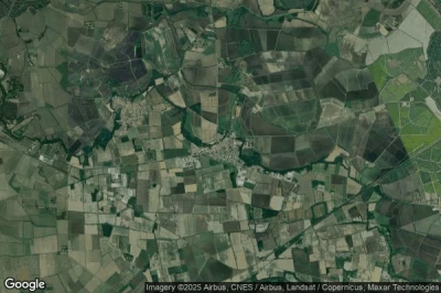 Vue aérienne de Carbonara al Ticino