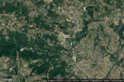 Vue aérienne de Capodigiano