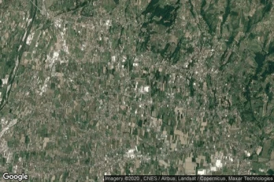 Vue aérienne de Capannori