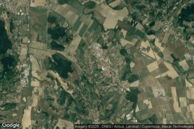 Vue aérienne de Capannoli