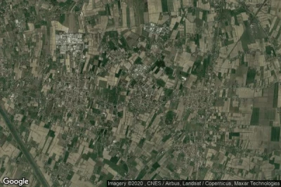 Vue aérienne de Camponogara