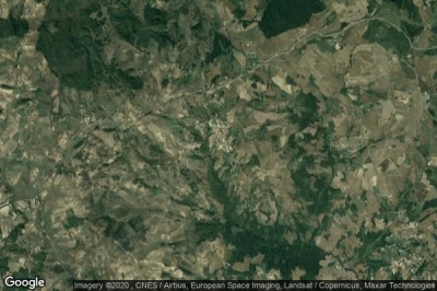 Vue aérienne de Campolieto