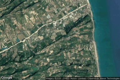 Vue aérienne de Campofilone