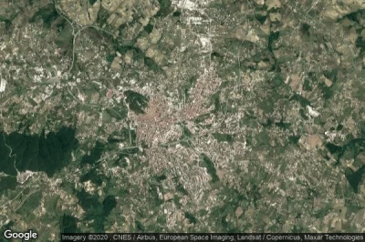Vue aérienne de Campobasso