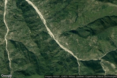 Vue aérienne de Cabella Ligure