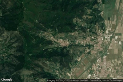 Vue aérienne de Buti