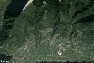 Vue aérienne de Buglio in Monte