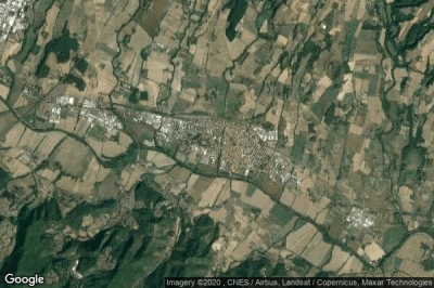 Vue aérienne de Borgo San Lorenzo