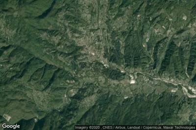 Vue aérienne de Bedonia