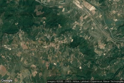Vue aérienne de Bassano in Teverina