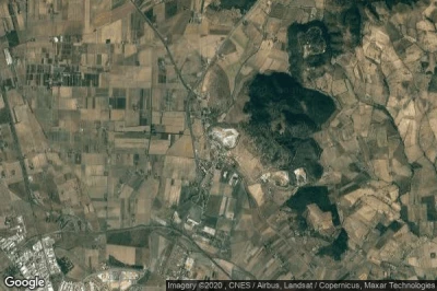 Vue aérienne de Bagno Roselle