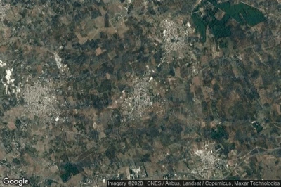 Vue aérienne de Bagnolo del Salento