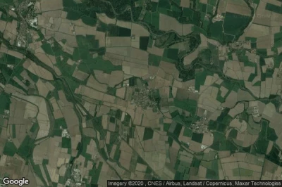 Vue aérienne de Azzanello