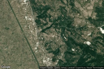 Vue aérienne de Atena Lucana