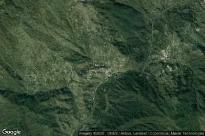 Vue aérienne de Ateleta