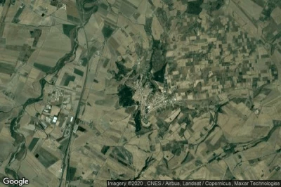 Vue aérienne de Ascoli Satriano