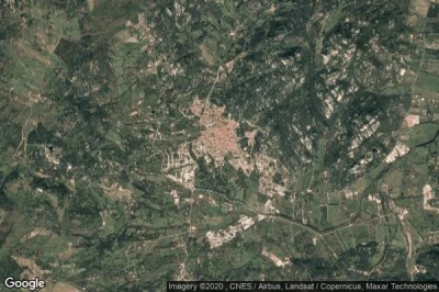 Vue aérienne de Arzachena