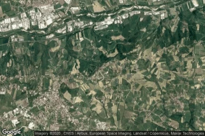 Vue aérienne de Ancarano