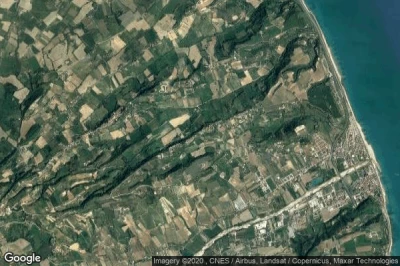 Vue aérienne de Altidona