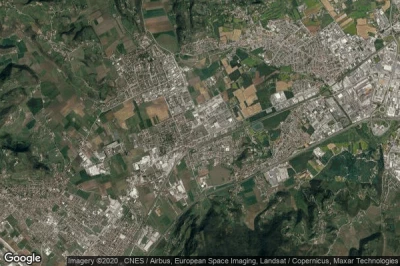 Vue aérienne de Altavilla Vicentina