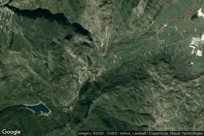 Vue aérienne de Alfedena