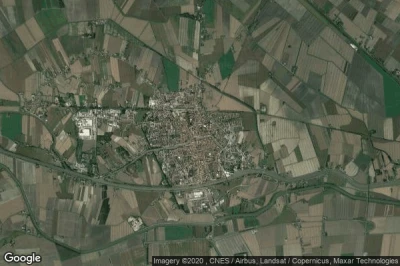 Vue aérienne de Adria