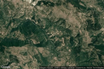 Vue aérienne de Acciano