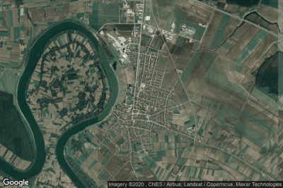 Vue aérienne de Zupanja