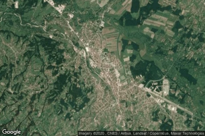 Vue aérienne de Zivinice