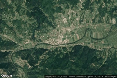Vue aérienne de Zepce