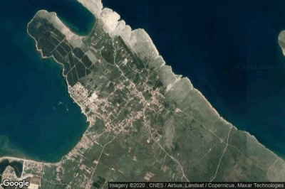 Vue aérienne de Vrsi