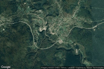 Vue aérienne de Vrbovsko