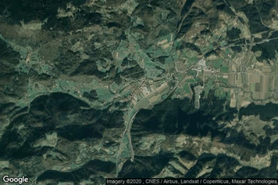 Vue aérienne de Vransko