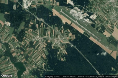 Vue aérienne de Voglje