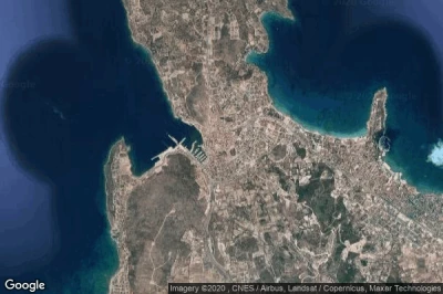 Vue aérienne de Cesme
