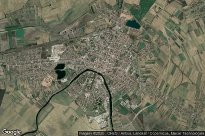 Vue aérienne de Vinkovci