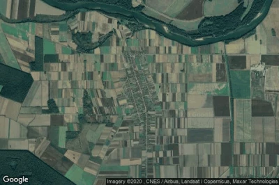Vue aérienne de Viljevo