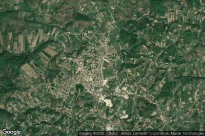 Vue aérienne de Velika Kladusa