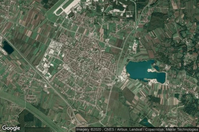 Vue aérienne de Velika Gorica