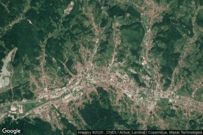 Vue aérienne de Tuzla