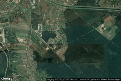 Vue aérienne de Turopolje