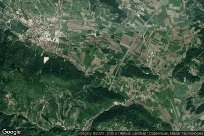 Vue aérienne de Slovenske Konjice