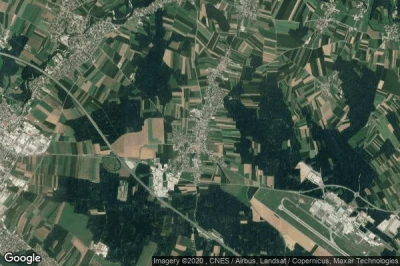 Vue aérienne de Sencur