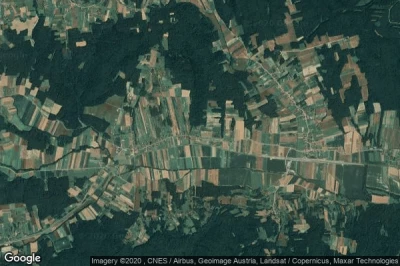 Vue aérienne de Salovci